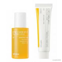 CELIMAX Odos porų ir tamsių dėmių šviesinimo serumas 30ml + Kremas 35ml Rinkinys (+Nemokama dovana) white