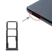 Skirta Samsung Galaxy A9  SM-A920 SIM kortelės dėklas + SIM kortelės dėklas + Micro SD kortelės dėklas juoda