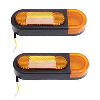 Elektrinio paspirtuko posūkių žibintų komplektas, tinkantis SmartGyro K2 8.5 10 colių, galinės dalys, atsarginės dalys