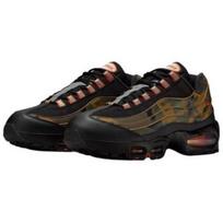 Nike Air Max 95 Breathable Running Shoes Unisex Black Umber HQ1973-001