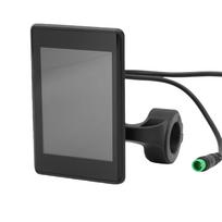 Elektrinio dviračio LCD ekranas Atsparus vandeniui 5 kontaktų motorolerio LCD valdymo skydelis elektriniams dviračiams, modifikavimui