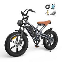 JANSNO Elektrinis dviratis X50 750W LG Baterija 48V14Ah, 20 colių Visureigis E-BIKE su 4.0 Fat Padanga, Shimano 7 Pavaros, Pilnai Amortizuojamas ruda