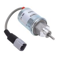 12V Kuro uždarymo solenoidinis vožtuvas 185206452 Stiprus pakeitimas Perkins GG‑402D‑15 GH‑403D‑07