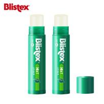 Blistex Gaivinantis Mėtų Lūpų Balzamas SPF15 Dviguba Pakuotė