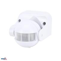 Paviršinis judesio daviklis, baltas, IP44, max 1200W, 180°, max 12m