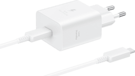 SAMSUNG USB-C Fast Charger 45W + 1.8m USB-C Cable, White