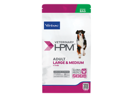 Virbac HPM Veterinarinis sausas maistas didelių ir vidutinių veislių suaugusiems šunims 16 kg
