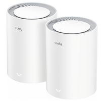 NAMŲ SISTEMA WI-FI MESH M3000(2-PACK) Wi-Fi 6 2.4 GHz, 5 GHz, 574Mbps + 2402Mbps CUDY