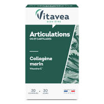 VITAVEA Articulations jūrinis kolagenas, 30 tablečių