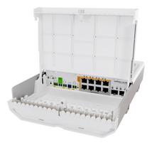 MIKROTIK Cloud Smart Switch Lauko sąlygų POE valdomas Komutatorius, netPower Lite 8P (CSS610-8P-2S+OUT)