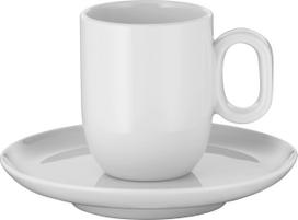 WMF Espresso puodeliai Barista su lėkštutėmis 2 vnt.