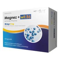 Activlab Pharma Magnesium + Vitamin B6 – 50 kapsulių
