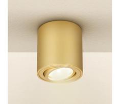 Brilagi - Taškinis šviestuvas MIA 1xGU10/30W/230V 84x80 mm bronzinė