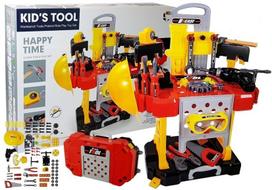 Žaislinis lagaminas-dirbtuvės Lean Toys, 85 detalės