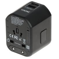 UNIVERSALUS TINKLO ADAPTERIS SU USB MAITINIMO ADAPTERIU TA-6 Virone