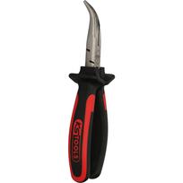 Smailėjančios replės KS Tools ERGOTORQUE; 165 mm; lenktos