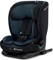 "Kinderkraft" ONETO3 I-SIZE 76-150 cm vaikiška kėdutė 9-36 kg, vaikiška automobilinė kėdutė su "Isofix", galvos atramos reguliavimu, specialiomis saugos sistemomis, 5 taškų diržais, įdedama į komplektą, juoda