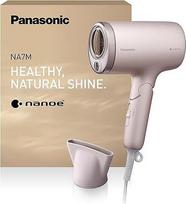 "Panasonic" EH-NA7M-P825 nanoe plaukų džiovintuvas blizgiems plaukams, sulankstomas dizainas, greitas džiovinimas, koncentratoriaus priedas, 1600 W, šviesiai rožinis