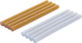 80848 Klijų lazdelės | aukso/sidabro spalvos metalikas 11*150mm 8gb