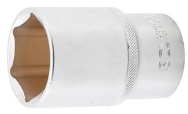Kištukinis lizdas, šešiakampis, gilus | 12,5 mm (1/2") pavara | 38 mm