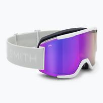 Slidinėjimo akiniai Smith Squad white vapor/chromapop everyday violet mirror/clear