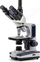SWIFT SW350T 40X-2500X didinimo, virinimo galvutės laboratorinis trinokulinis mikroskopas moksliniams tyrimams su 10X / 25X plataus kampo okuliarais, mechanine objektų lentele, Abbe kondensatoriumi, suderinamas su fotoaparatu
