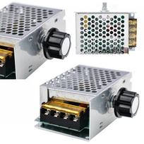 Įtampos reguliatorius 230V AC 4000W – Didelė galia, Tikslus potenciometras, Su saugikliu