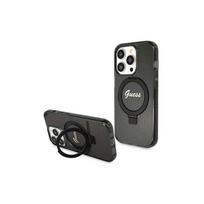 Viedtālruņa aizmugurējais vāciņš Apple iPhone 13 Pro Max Ring stand Black