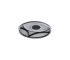 Searchlight 82100-39BK - dimeriuojamas LED lubinis šviestuvas ZENDISC LED/20W/230V 3000K Ø 39 cm