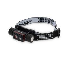 Nedis LHLR10WBK- reguliuojamas įkraunamas LED galvos žibintas LED/10W/5V 2200 mAh IPX8 juodas