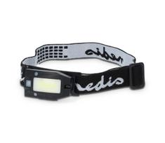 Nedis LHLR05WBK - įkraunamas reguliuojamas LED galvos žibintas su jutikliu, 5 V, 500 mAh, IPX4, juodas
