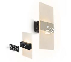 Briloner 3888012 - LED įkraunamas sieninis šviestuvas su jutikliu AURA LED/2,5W/5V 1800 mAh matinis