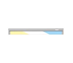 Brilo - LED po spintelės šviestuvas LED/6W/230V 2700/4000/6500K 54,5 cm sidabrinis