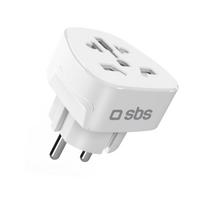 Shucko Eu Universalus Kelioninis Maitinimo Adapteris - Baltas