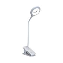 Mini Belaidė Led Skaitymo Lemputė Su Usb-c Kabelio Spaustuku 80 Lm - Balta