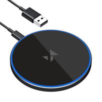 "qi" Belaidis Indukcinis įkroviklis Su Usb-c Kabeliu 15 W - Juodas