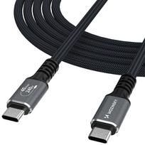 Kabelis "thunderbolt 4" Usb-c 240w 4k 1,5 M - Juodas