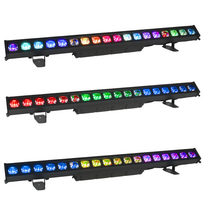 EVOLIGHTS GLACIER BAR 18 RGBA lighting bar IP65 DMX connector 2x mounting bracket 18x10W LED LED juosta