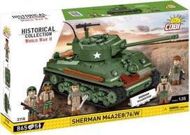 Cobi Klocki Blocks Sherman M4A2E8 865 blocks