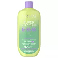 EVELINE_Super vitaminai E+B5+B3 regeneruojantis kūno pienas 5in1 350ml