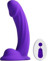 NS Novelties Colours Curve 6 vibratorius su nuotolinio valdymo pulteliu - Violetinė