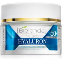 Bielenda Neuro Hyaluron drėkinamasis veido kremas dieninis ir naktinis 50+ 50 ml