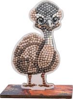 CRYSTAL ART Emu laukinių gyvūnų draugų rinkinys Craft Buddy