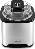 H.Koenig SRB80 ledų gaminimo aparatas, 2 l talpa, 12 W, nerūdijantis plienas, nuo 30 iki 40 min., 30 aps/min, automatinis išsijungimas, permatomas dangtelis, nuimamas indas