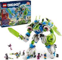 LEGO DREAMZzz 71485 "3-in-1" Mateo ir Z-Blob riterio kovinės technikos rinkinys, kosminio erdvėlaivio žaislas, kurį galima perkonstruoti į 3 skirtingas robotų figūrėles berniukams ir mergaitėms, fantastinė gimtadienio dovana vaikams nuo 10 metų
