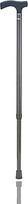 OSSENBERG Carbon Stick with Fritz Handle - Reguliuojama vaikščiojimo lazda - Didelės apkrovos vaikščiojimo priemonė - Vaikščiojimo lazda - Blizganti deimantinio rašto žygio lazda - Didžiausia apkrova 120 kg