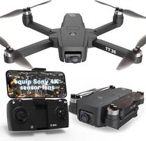 TT36 GPS dronas su 4K kamera suaugusiesiems, 5G WiFi realaus laiko perdavimas, GPS išmanioji grąžinimo funkcija, sekimo paskui mane funkcija, RC kvadrokopteris bešepetėliniai varikliai Dronai pradedantiesiems
