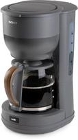 Filtruota kava - DOMO - DO754K - 1,25 L - 10 puodelių - Pilka / Medis