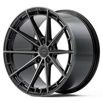 Ratlankis HAXER HX019F R19x8.5 5x112 ET 40 CB 66.5 (Black Half Matt Double Tinted Face) (765 kg)