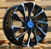 Ratlankis RACINGLINE I2102 R17x7 4x100 ET 37 CB 60.1 (Black Polished) (500 kg)